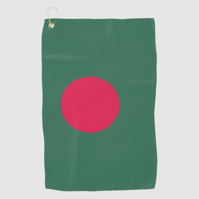Toalla De Golf Bandera de Bangladesh (Anverso)