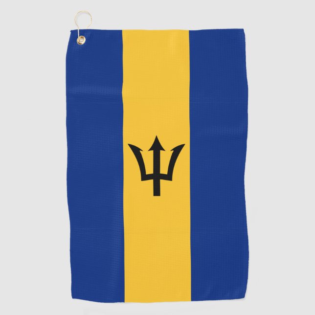 Toalla de golf Bandera de Barbados (Anverso)