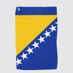 Toalla De Golf Bandera de Bosnia y Herzegovina