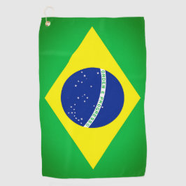 Toalla de golf Bandera de Brasil