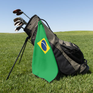 Toalla De Golf Bandera de Brasil