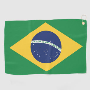 Toalla De Golf Bandera de Brasil
