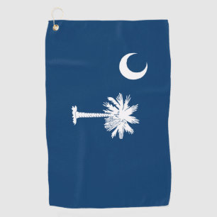 Toalla De Golf Bandera de Carolina del Sur