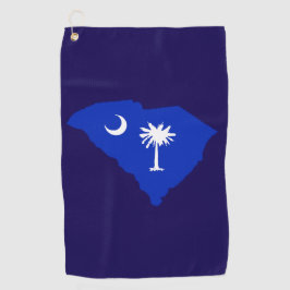 Toalla de golf Bandera de Carolina del Sur