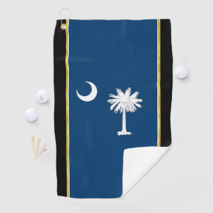 Toalla De Golf Bandera de Carolina del Sur