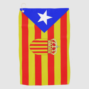 Toalla De Golf Bandera de Cataluña