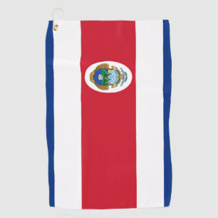 Toalla De Golf Bandera de Costa Rica 