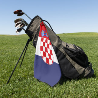Toalla De Golf Bandera de Croacia