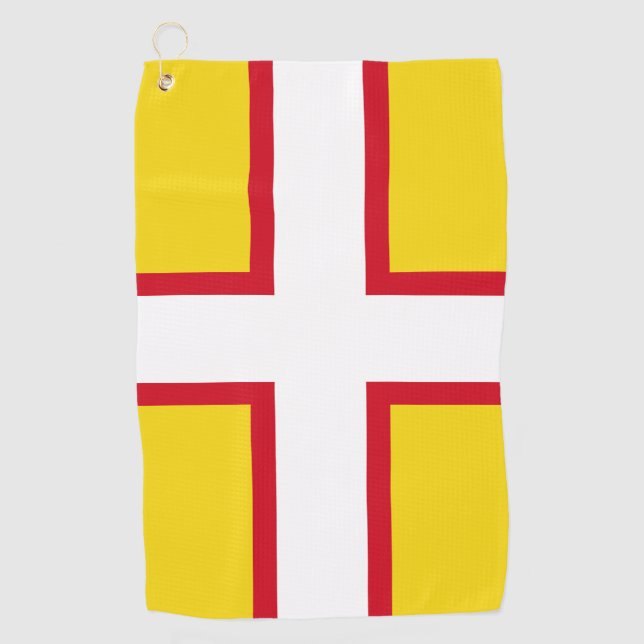 Toalla De Golf Bandera de Dorset (Anverso)