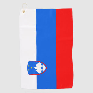 Toalla De Golf Bandera de Eslovenia