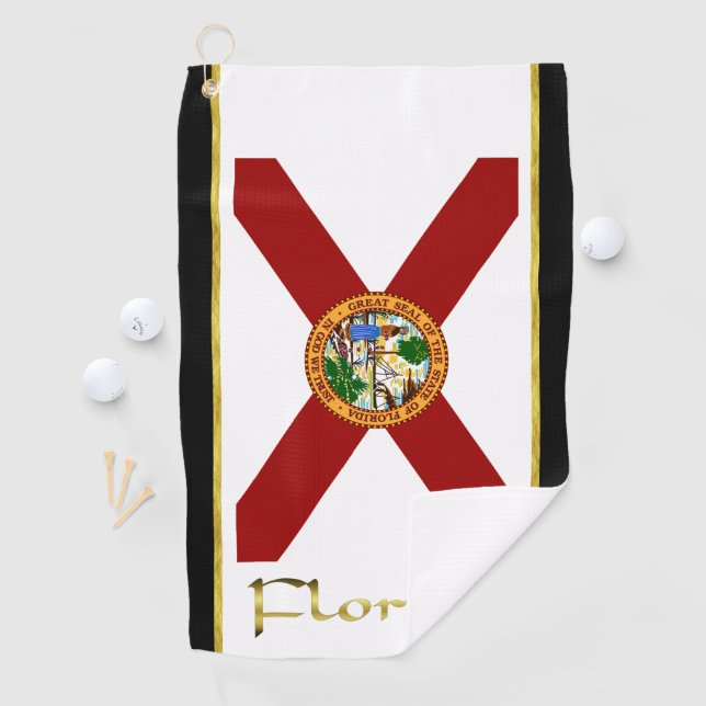 Toalla De Golf Bandera de Florida (In situ)