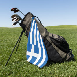 Toalla De Golf Bandera de Grecia