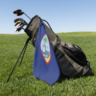 Toalla De Golf Bandera de Guam