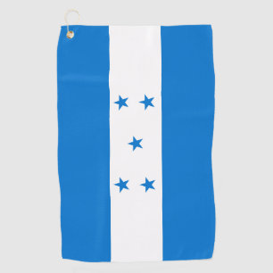 Toalla de golf Bandera de Honduras y Honduras