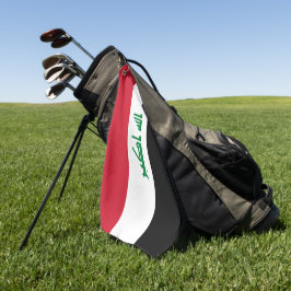 Toalla De Golf Bandera de Iraq