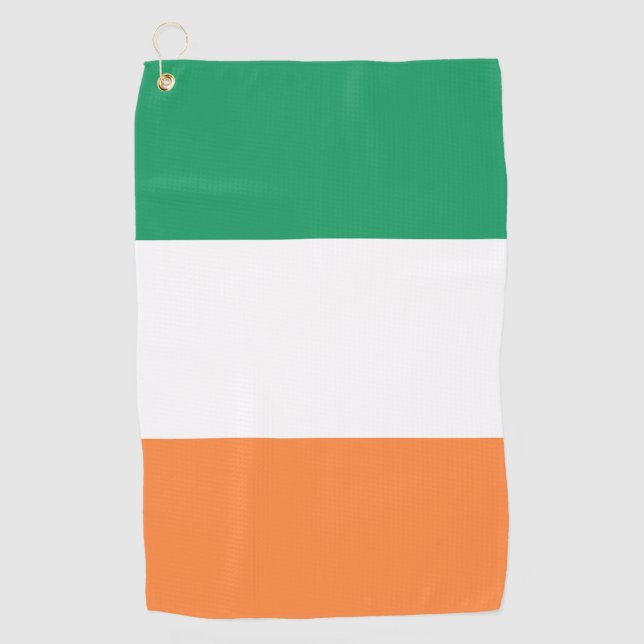 Toalla De Golf Bandera de Irlanda (Anverso)