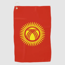 Toalla De Golf Bandera de Kirguistán