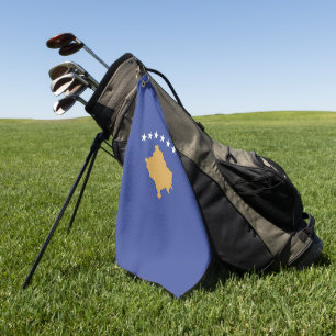 Toalla De Golf Bandera de Kosovo