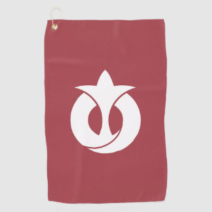 Toalla De Golf Bandera de la prefectura de Aichi, Japón