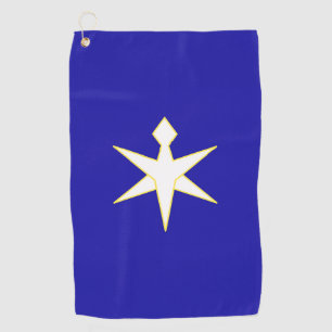 Toalla De Golf Bandera de la prefectura de Chiba, Japón
