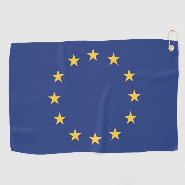 Toalla De Golf Bandera de la Unión Europea (Horizontal)