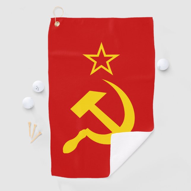 Toalla De Golf Bandera de la URSS - Bandera de la Unión Soviética (In situ)