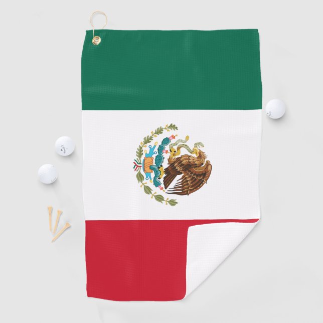 Toalla De Golf Bandera de México (In situ)