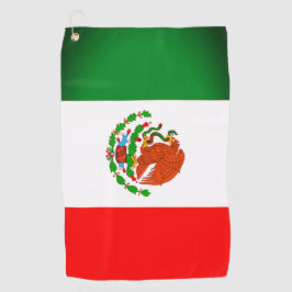 Toalla de golf Bandera de México