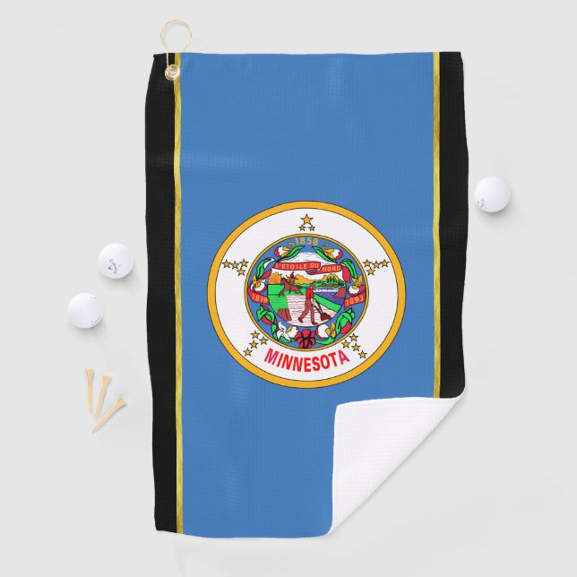 Toalla De Golf Bandera de Minnesota (In situ)