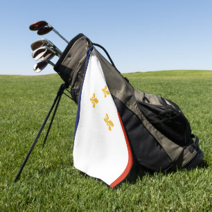 Toalla De Golf Bandera de Nueva Orleans (Luisiana)