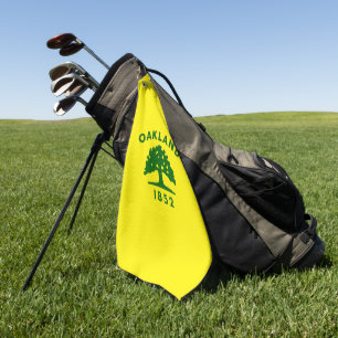 Toalla De Golf Bandera de Oakland (California)