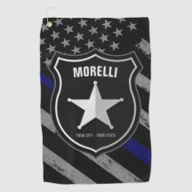 Bandera de Oficial de Policía Sheriff Policía Pers
