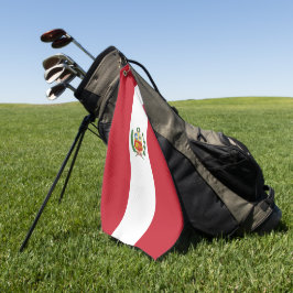 Toalla De Golf Bandera de Perú