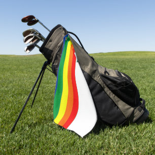 Toalla De Golf Bandera de Santa Cruz (California)