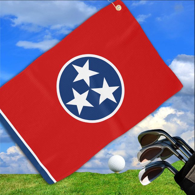 Toalla De Golf Bandera de Tennessee y Deporte de golf/Deporte del (Subido por el creador)