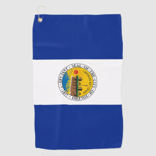Toalla De Golf Bandera de Toledo (Ohio)
