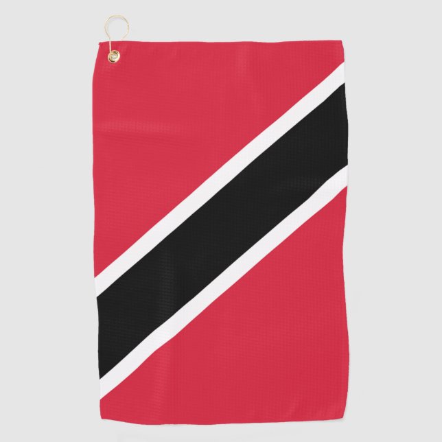 Toalla De Golf Bandera de Trinidad y Tobago  (Anverso)
