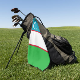 Toalla De Golf Bandera de Uzbekistán