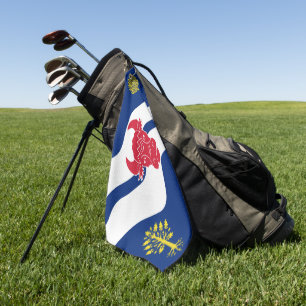 Toalla De Golf Bandera del condado de Oxfordshire
