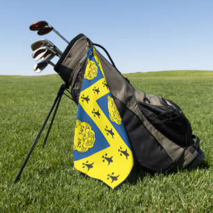 Toalla De Golf Bandera del condado de Shropshire