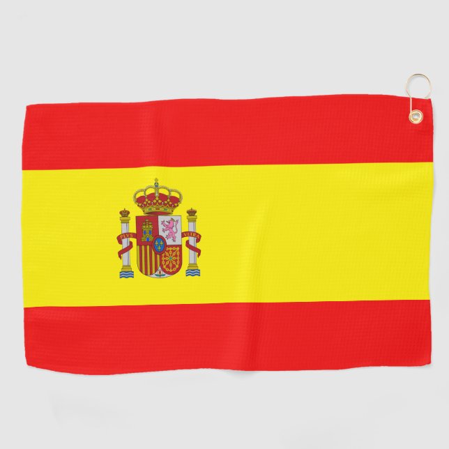 Toalla De Golf Bandera española (Horizontal)