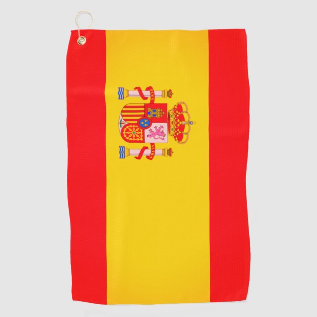Toalla de golf Bandera Española (Anverso)