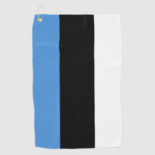 Toalla De Golf Bandera estonia y actividades de golf/deportes en