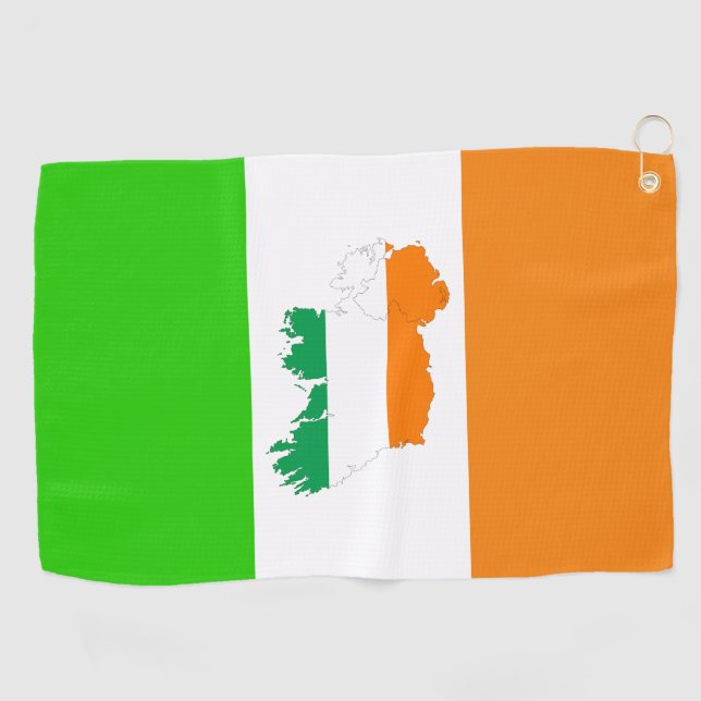Toalla De Golf Bandera irlandesa (Horizontal)