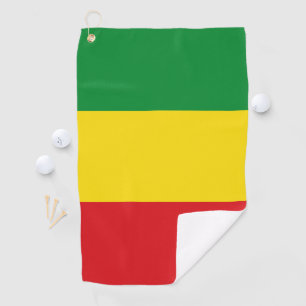 Toalla De Golf Bandera Rastafari Rasta Etíope