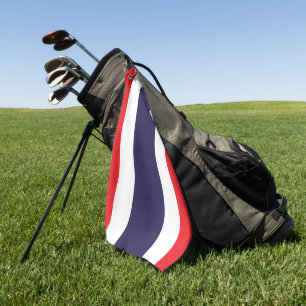 Toalla De Golf Bandera tailandesa y golf Tailandia/deportes Bangk