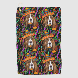 TOALLA DE GOLF BASSET HOUND