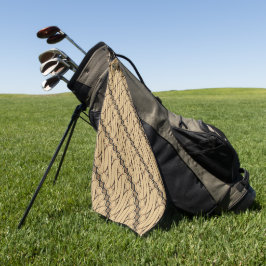 Toalla De Golf Batik Parang, Patrón Indonesio, Javanés, Étnico