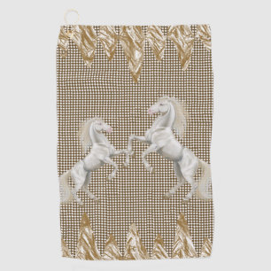 Toalla de golf Beige Horse