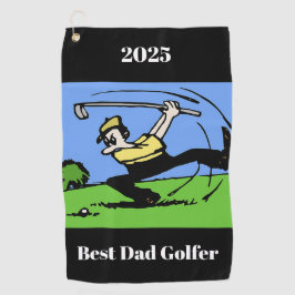 Toalla de Golf Best Dad Golfer 2025